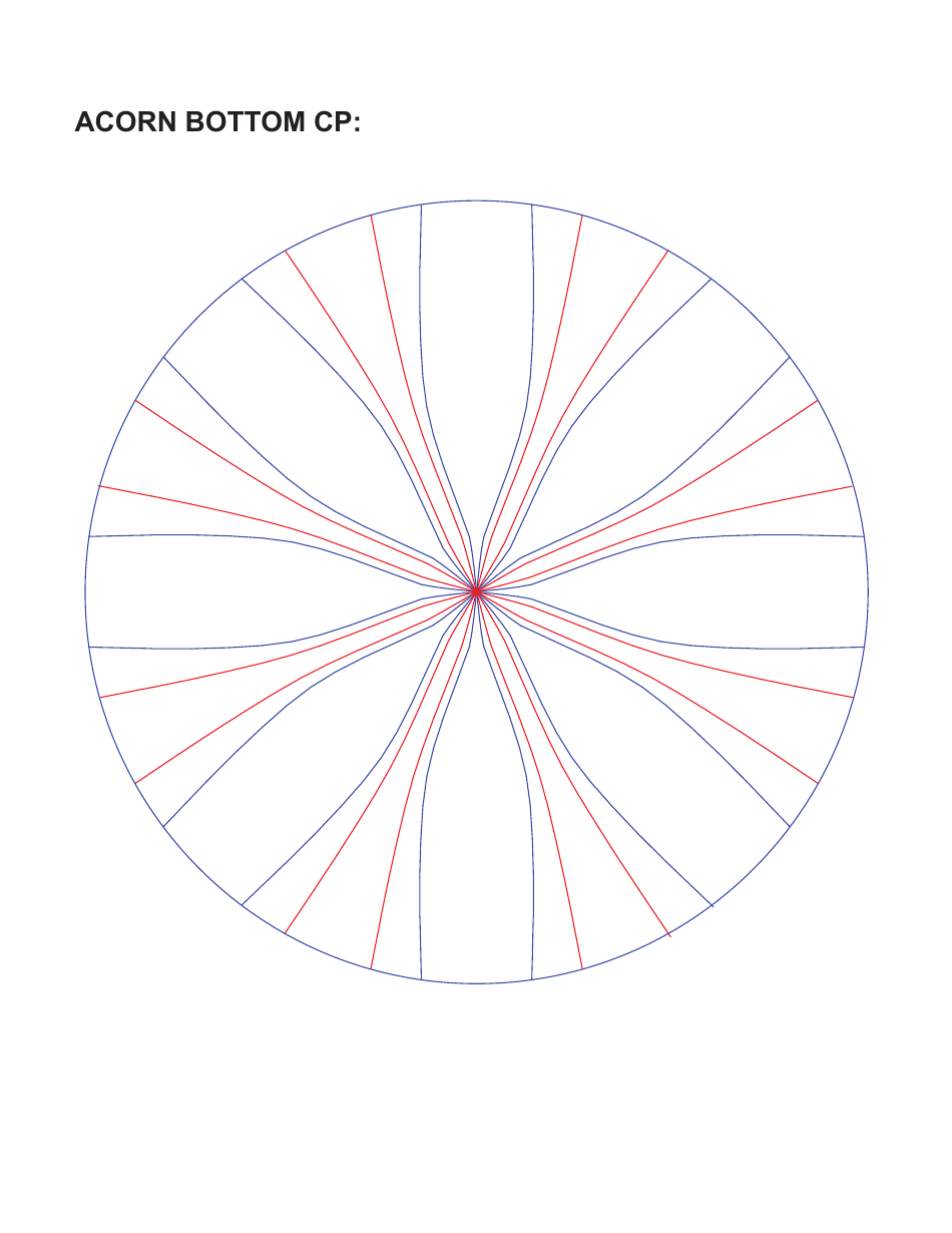 Paper Craft Acorn Design Template, Page 5