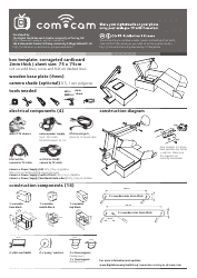 Cardboard Com-cam Template