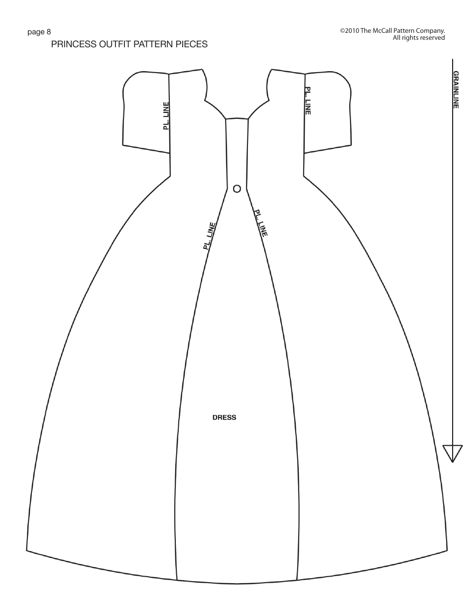 Paper Doll Template - the Mccall Pattern Company, Page 8