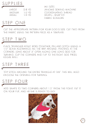 Dog Bandana Template, Page 2
