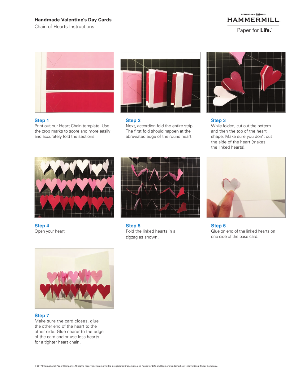 Handmade Valentines Day Card Templates - International Paper Company, Page 14