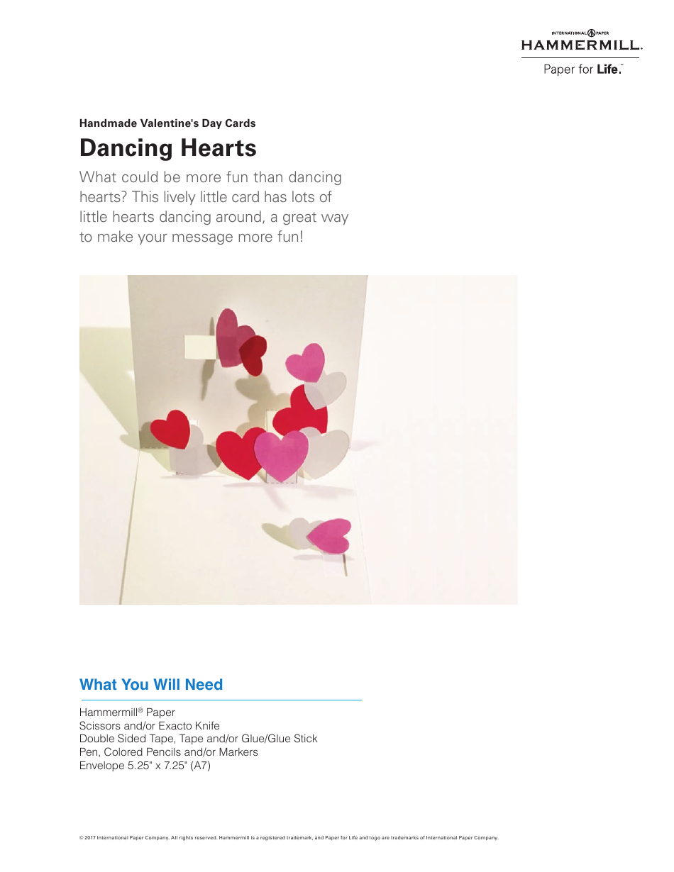 Handmade Valentines Day Card Templates - International Paper Company, Page 19