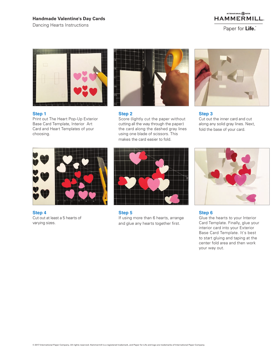 Handmade Valentines Day Card Templates - International Paper Company, Page 20