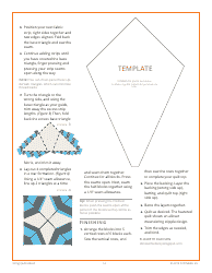 Hexagon Baby Quilt Template - F+w Media, Page 12