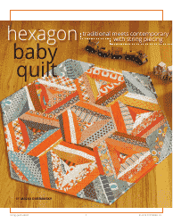 Hexagon Baby Quilt Template - F+w Media, Page 3