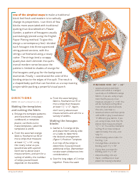 Hexagon Baby Quilt Template - F+w Media, Page 4
