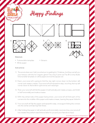 Christmas Fortune Teller Template - Cca and B, Page 2