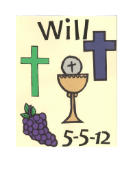 First Communion Banner Templates, Page 15