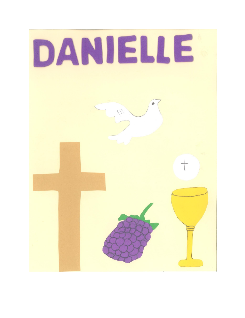 First Communion Banner Templates, Page 16