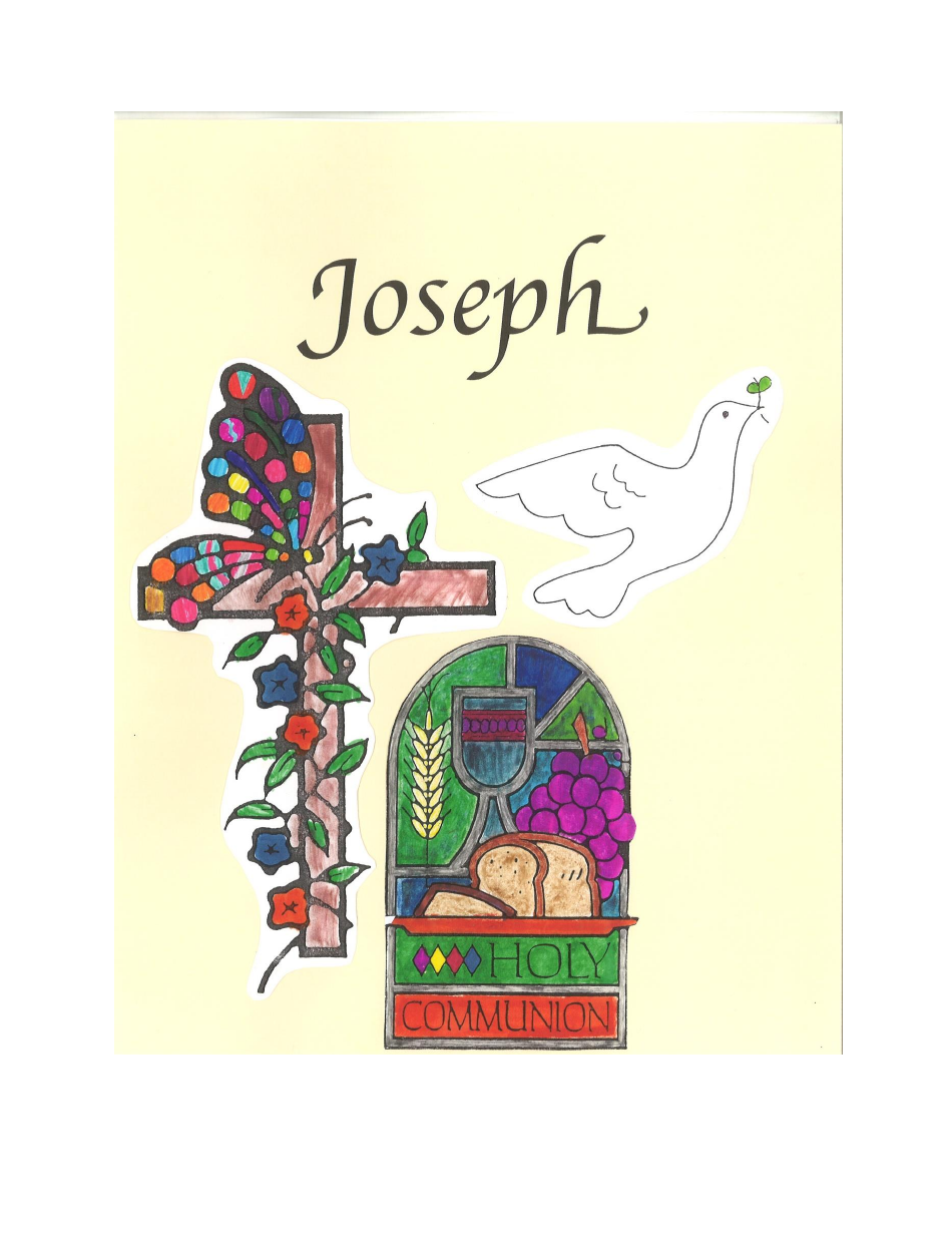 First Communion Banner Templates, Page 21