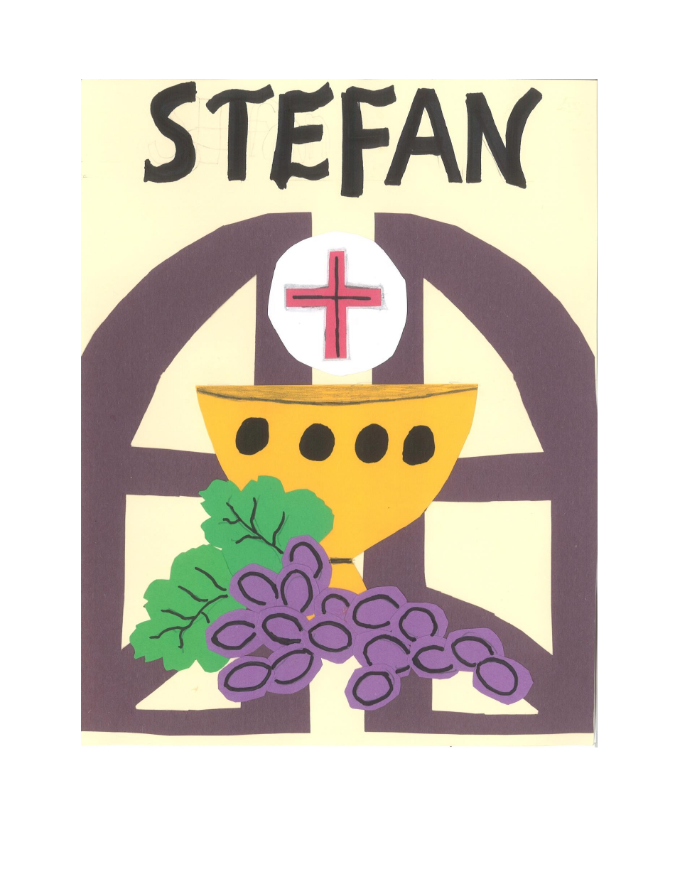 First Communion Banner Templates, Page 23