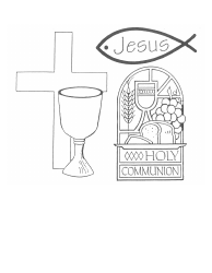 First Communion Banner Templates, Page 6