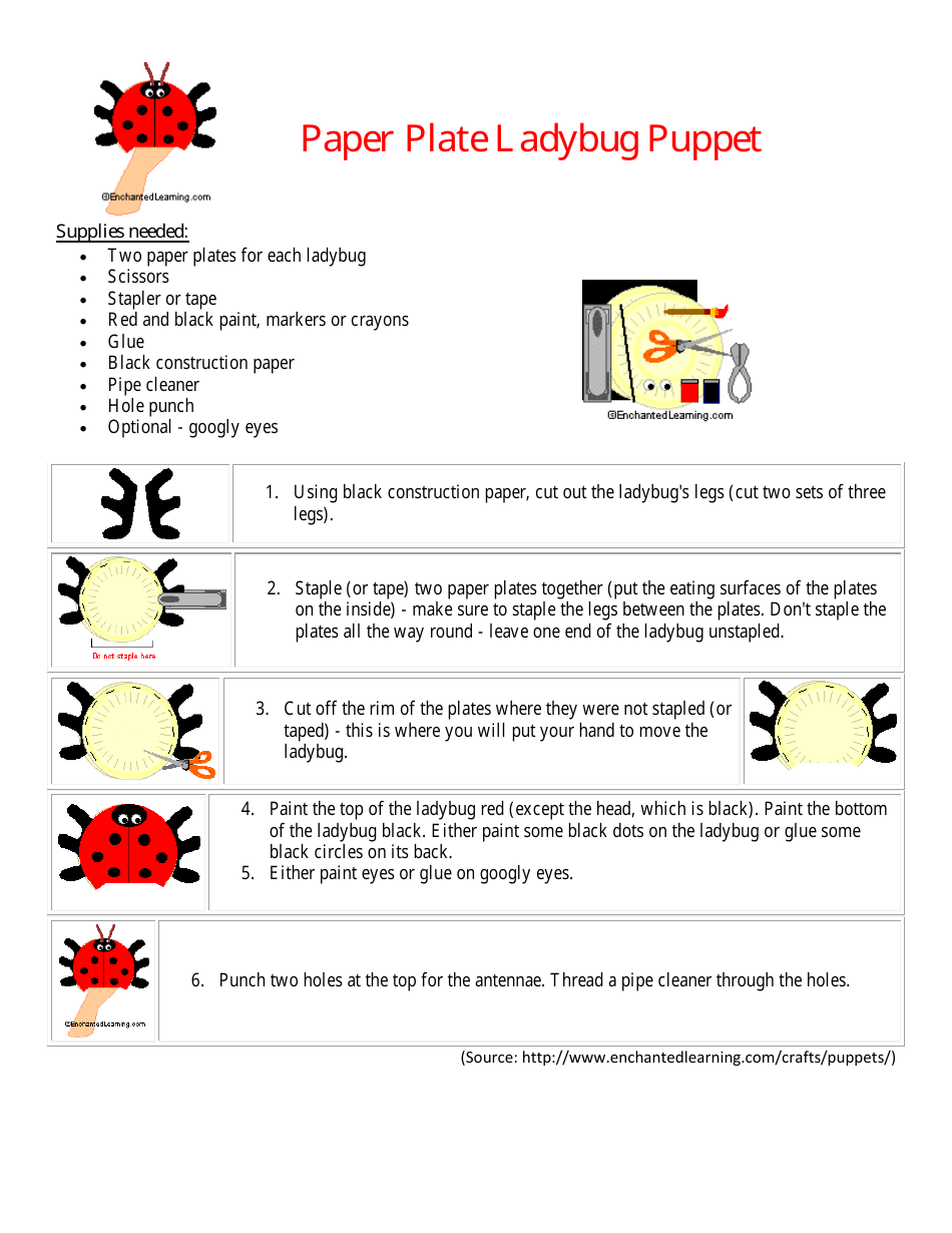 Paper Bag Animal Puppets, Page 4