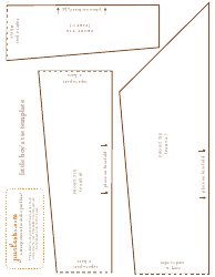 Document preview: Little Boy's Tie Template - Purlsoho