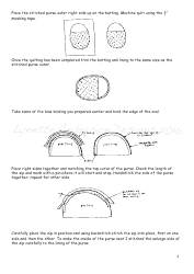 Winter Coin Purse Template - Lynette Anderson Designs, Page 4