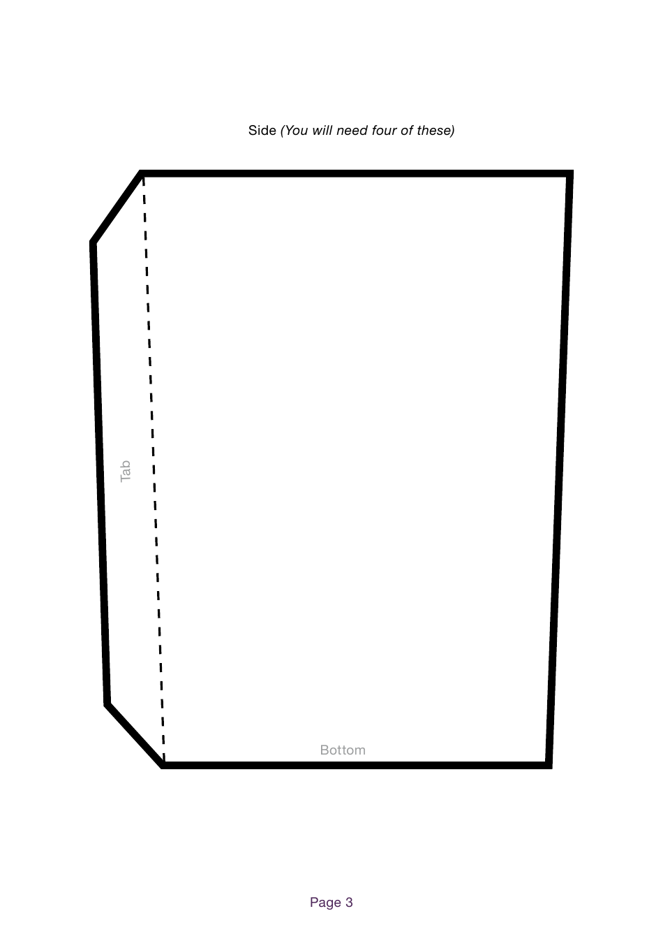 Wheelie Bin Template, Page 3