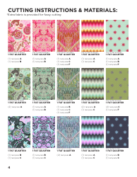 Collage Quilt Pattern Templates, Page 4