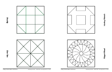 Quilt Pattern Templates With Meanings - Really Good Stuff, Page 4