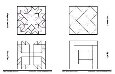 Quilt Pattern Templates With Meanings - Really Good Stuff, Page 6
