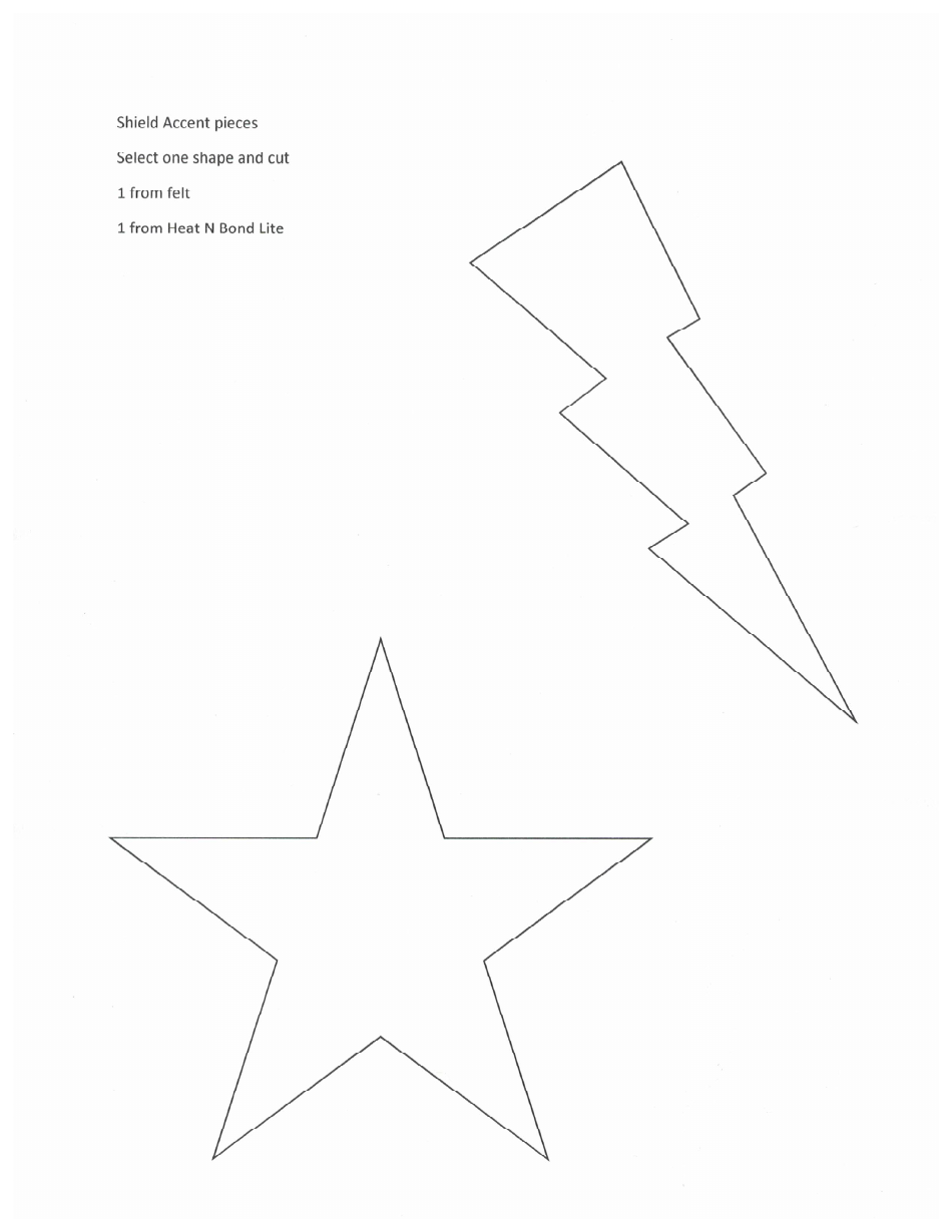 Superhero Cape  Mask Templates, Page 12