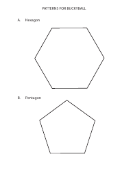 Buckyball Model Pattern Template, Page 3