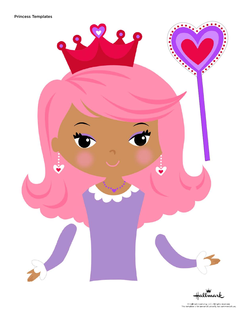 Paper Princess Templates - Hallmark, Page 4