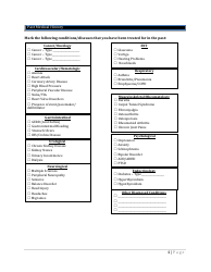 Pain Management Center New Patient Intake Form, Page 4