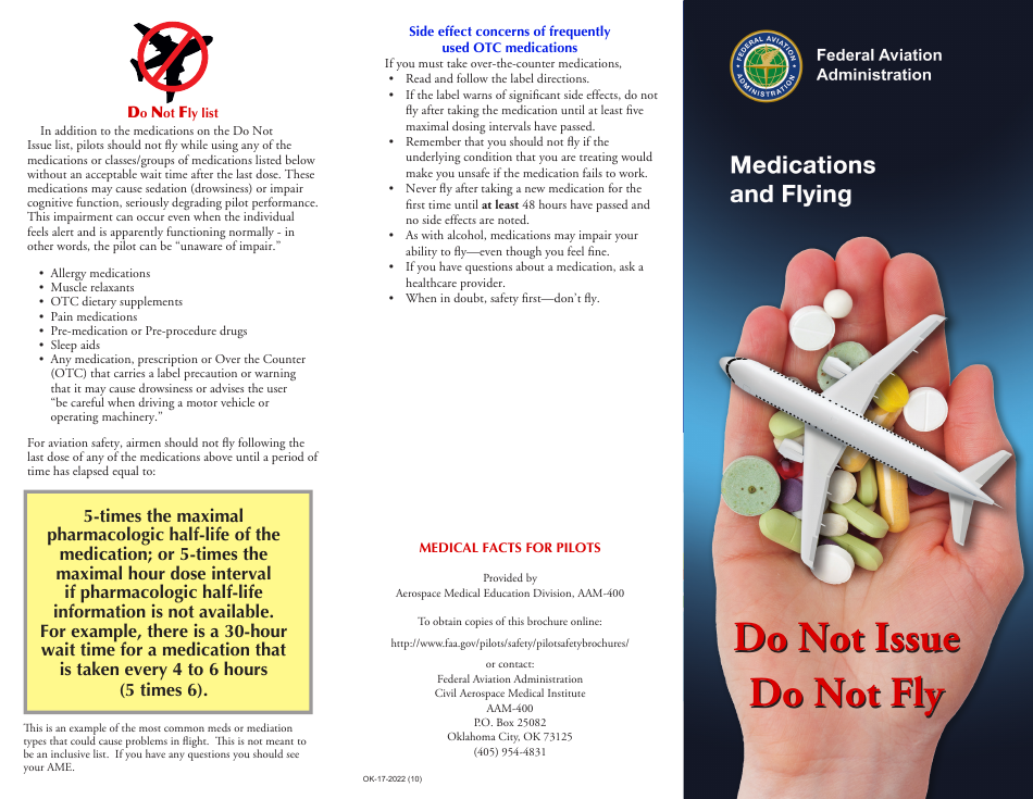 Do Not Fly Medication List - Preview Image