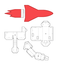 Paper Rocket Template - Paper Signals, Page 3
