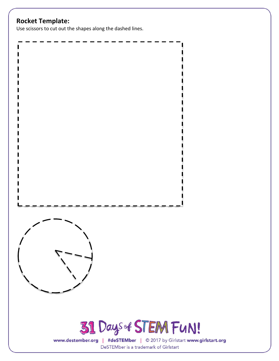 Paper Rocket Template - Girlstart, Page 3