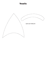 Document preview: Santa Hat Template