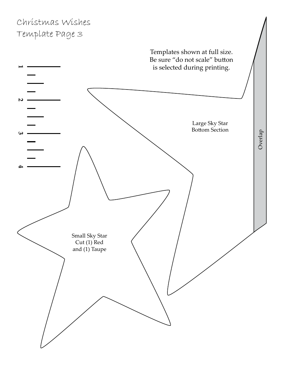 Christmas Wishes Quilt Pattern Templates - Lynette Anderson Designs, Page 7