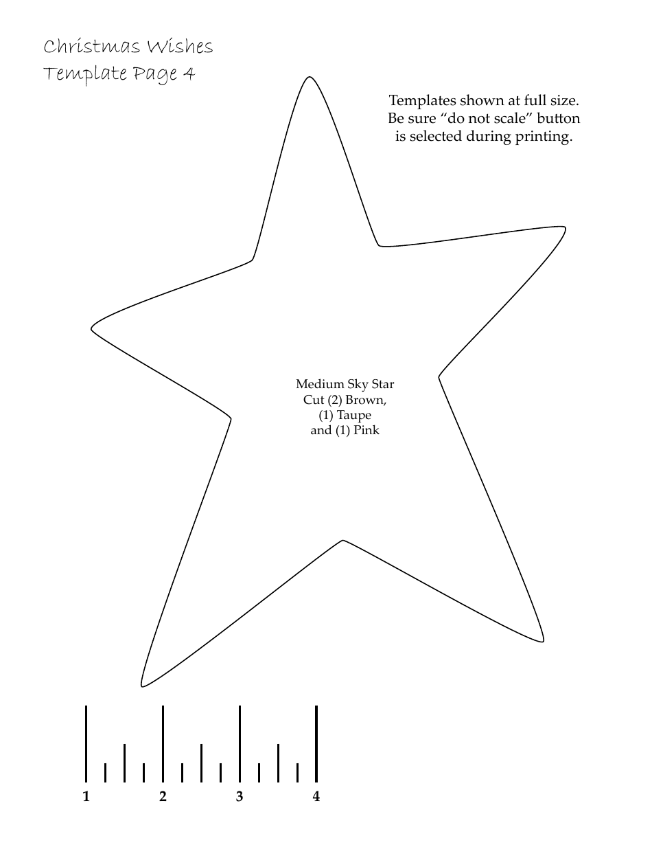 Christmas Wishes Quilt Pattern Templates - Lynette Anderson Designs, Page 8