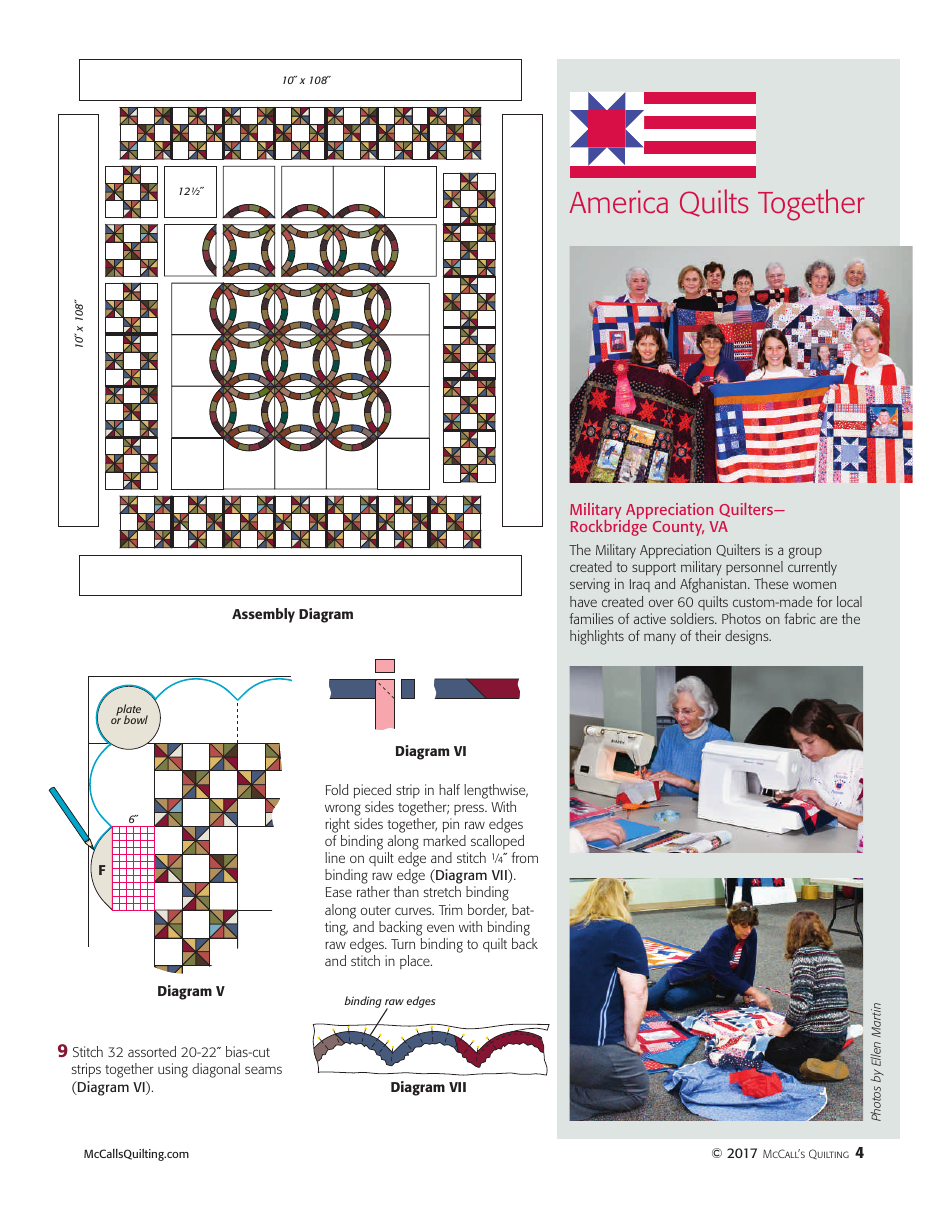 Double Wedding Ring Quilt Pattern Templates - Mccalls Quilting, Page 4