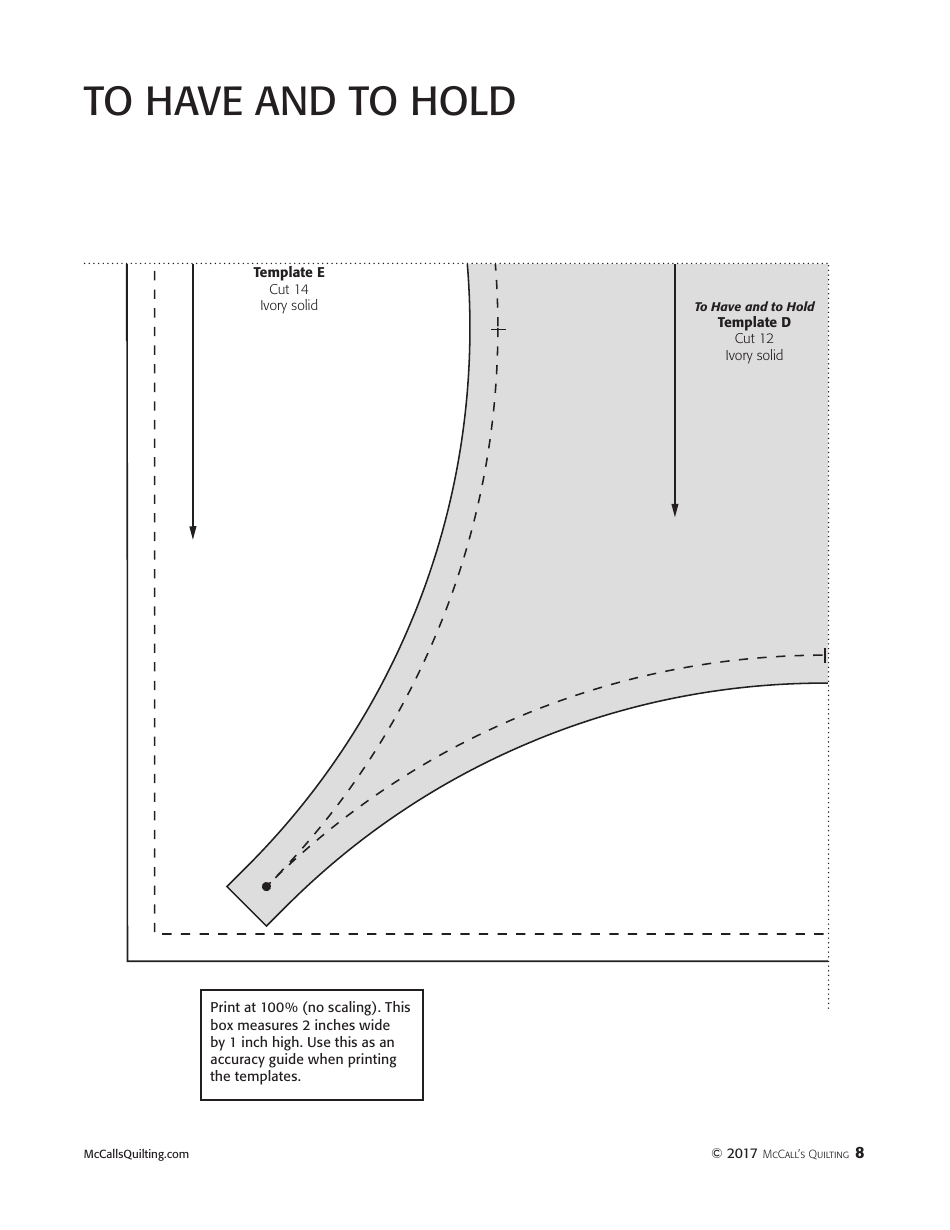 Double Wedding Ring Quilt Pattern Templates - Mccalls Quilting, Page 8