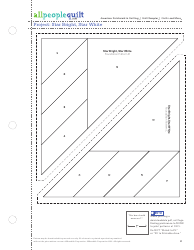 Star Bright, Star White Quilt Pattern Templates - Meredith Corporation, Page 2