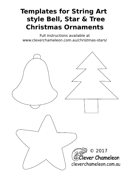 Christmas Ornament Templates Download Pdf