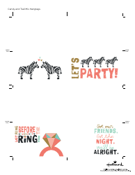 Bachelorette Party Box Templates - Hallmark, Page 2