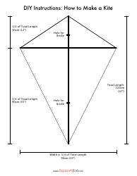 Document preview: Diy Kite Template