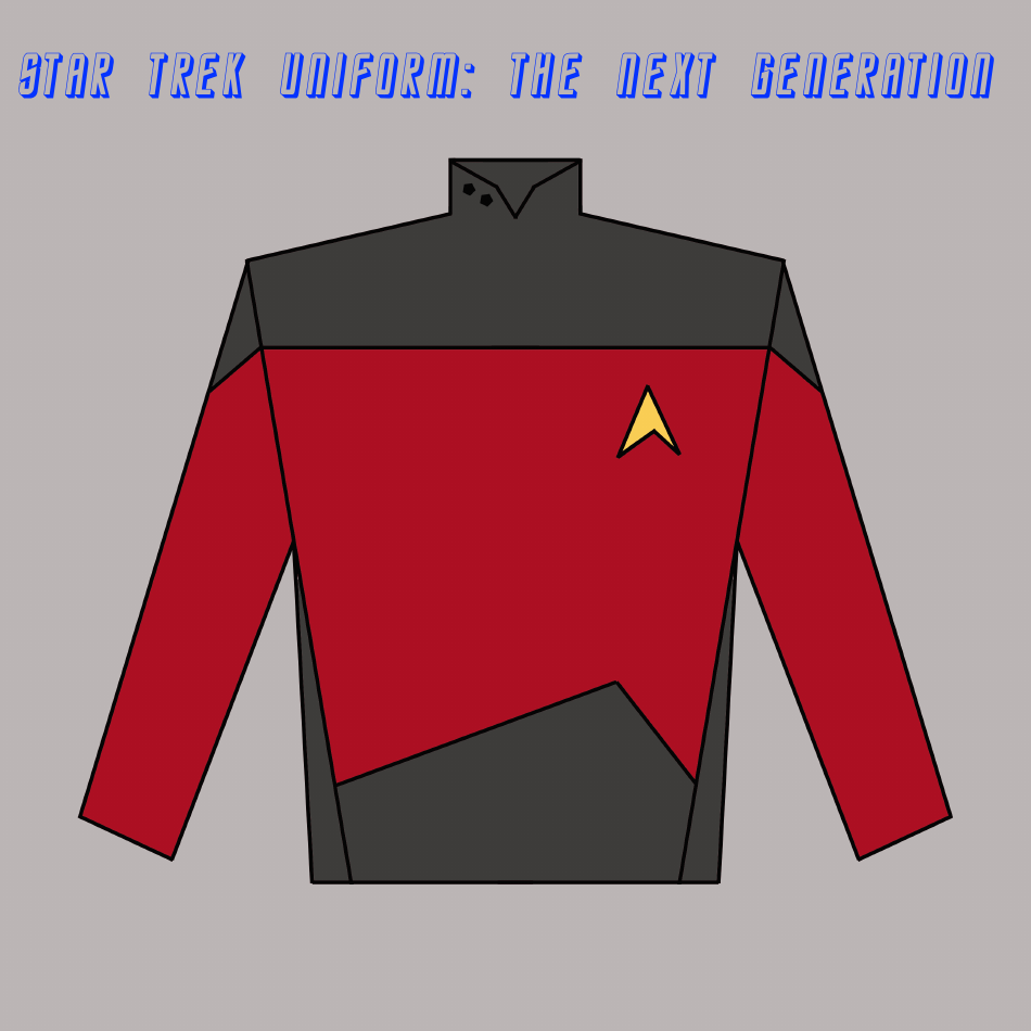 Star Trek Uniform Template - the Next Generation Preview