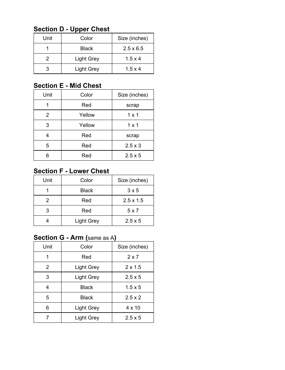 Star Trek Uniform Template - the Next Generation, Page 7