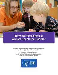 Early Warning Signs of Autism Spectrum Disorder - First Signs, Inc.
