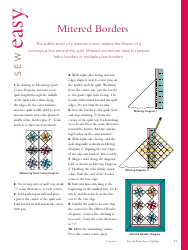Pinwheel Scrap Quilt Pattern Template, Page 11
