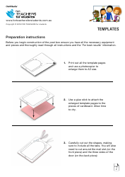 Post Box Templates - for Teachers for Students, Page 2