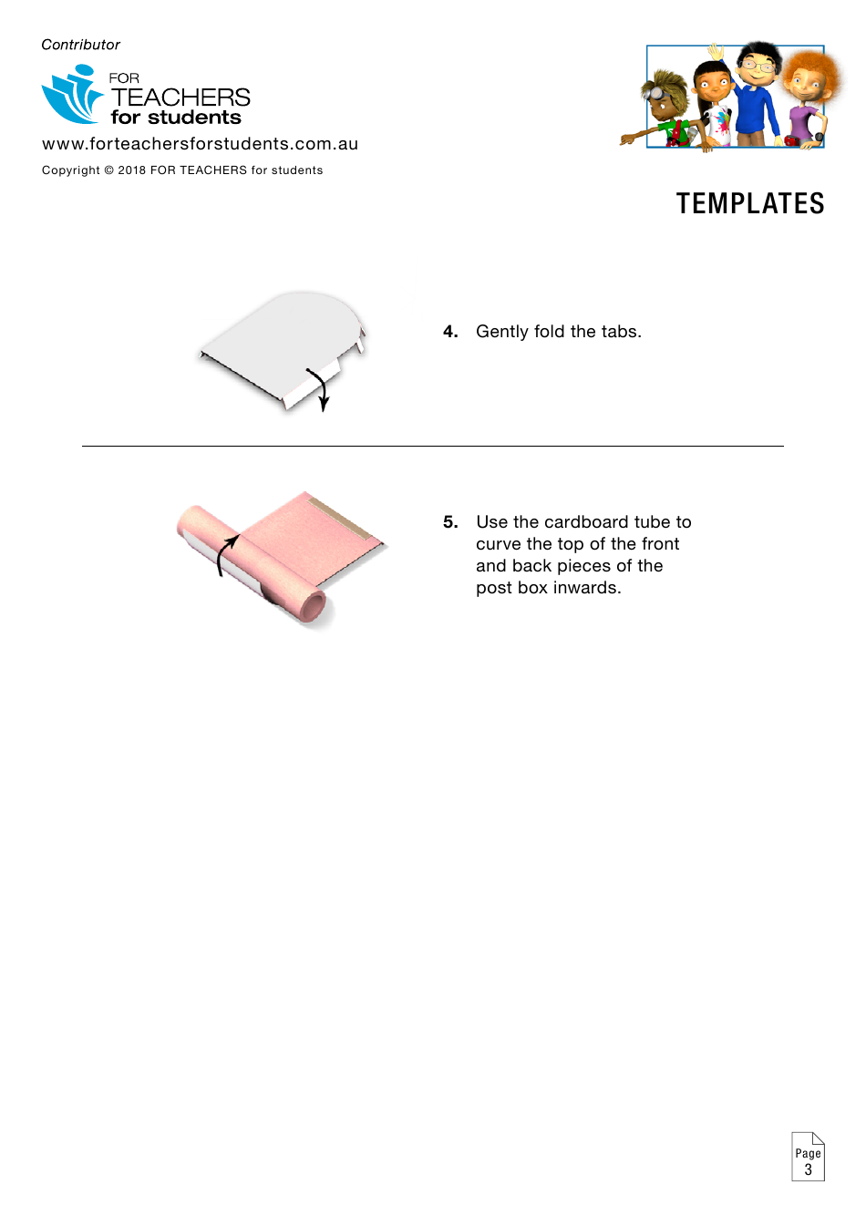 Post Box Templates - for Teachers for Students, Page 3