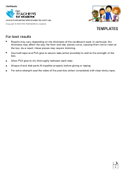 Post Box Templates - for Teachers for Students, Page 6