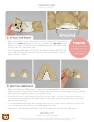 Shiba Cube Puppy Plush Template - Choly Knight, Page 10