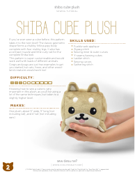 Shiba Cube Puppy Plush Template - Choly Knight, Page 2