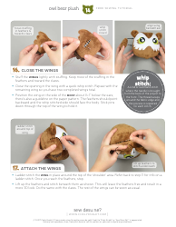 Owl Bear Plush Template - Choly Knight, Page 14
