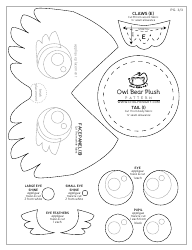 Owl Bear Plush Template - Choly Knight, Page 21